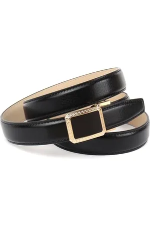 Anthoni Crown Damen Ledergürtel Gürtel, , 100