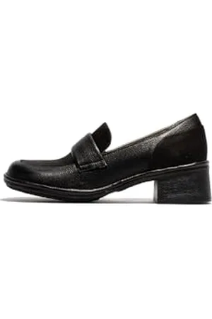 Fly London Damen ELAM574FLY Loafers, Black, 41 EU