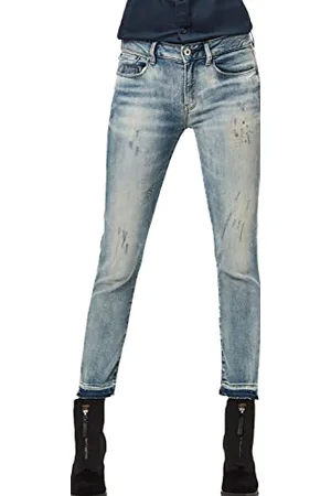 G-Star RAW Damen 3301 Mid Skinny Ankle Jeans, , 25W / 34L