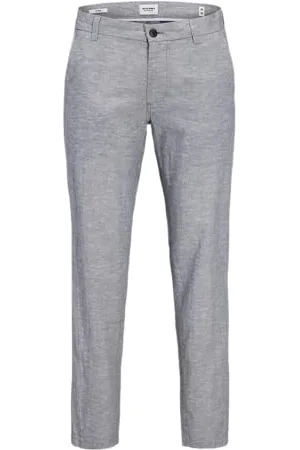JACK & JONES Herren Jpstace Jjsummer Linen Blend Pant Sn Strickpullover, /Detail:Melange,28W / 32L