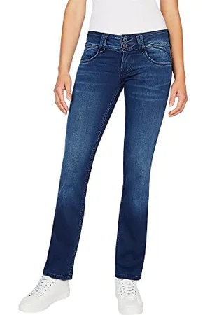 Pepe Jeans Damen Hose New Gen, Blau (Denim-di5), 27W / 30L