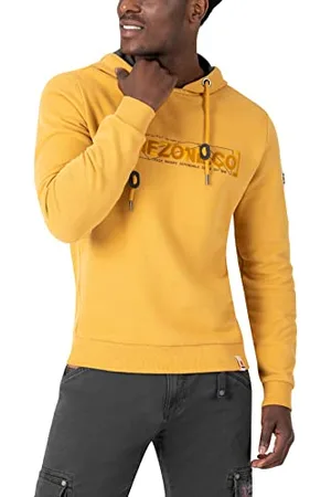 Timezone Herren Cosy Hoodie Kapuzenpullover, , M