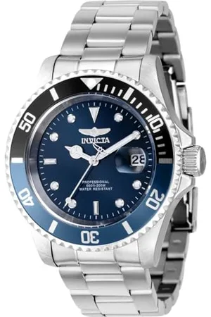 Invicta Herren Analog Quarz Uhr mit Edelstahl Armband 43545
