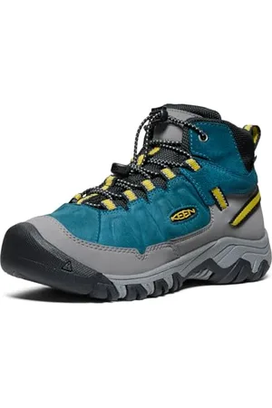 Keen Targhee 4 Mid Waterproof Wanderstiefel, Legion Blue/Antique Moss, 33 EU
