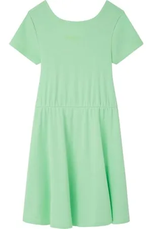 Pepe Jeans Olya-Kleid für Mädchen, Grün (Acid Menta Green), 10 Jahre