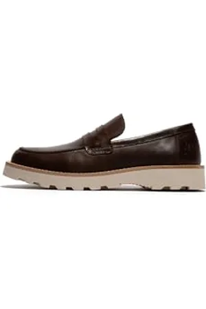 Fly London Herren REJI283FLY Loafers, DK. Brown, 41 EU