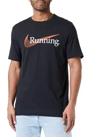 Nike Herren M NK DF Tee Heritage T-Shirt, Black, S