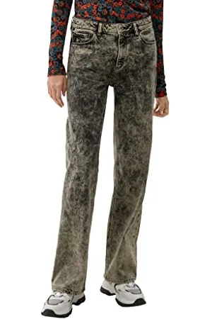 QS by s.Oliver Damen 2119896 Jeans Fit Catie Wide leg, , 42W / 32L EU