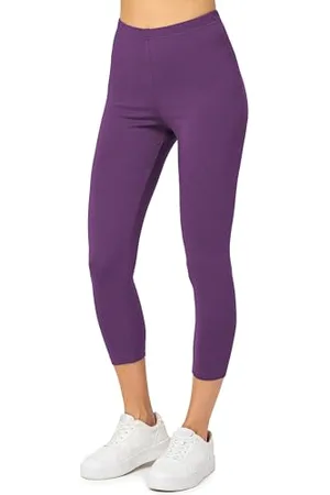 Merry Style Damen 3/4 Leggings Capri Leggings Damen Capri Sportleggings MS10-199 ( ,XL)