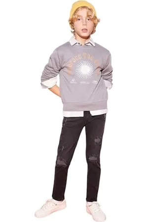 DeFacto Boy Regular Fit gestrickte Jogger Für Jungen Slim Fit