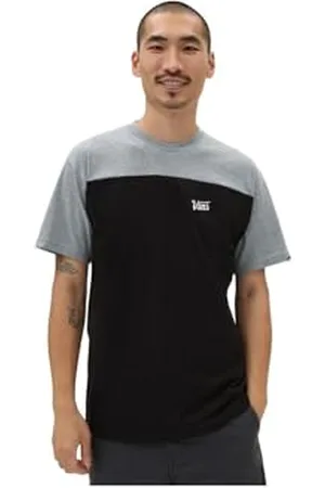 Vans Herren Script Crew Block Ss T-Shirt, , S