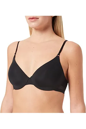 Sloggi Damen Silhouette WHP Halbschalen BH, Black, 85D