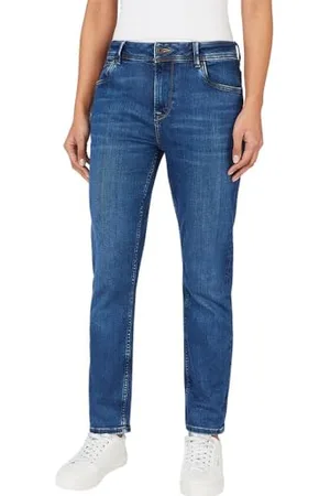 Pepe Jeans Damen High Waist Tapered PL204591 Jeans, , 32W / 30L
