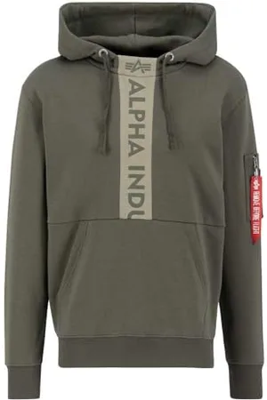 Alpha Industries Front Print Hoody Kapuzensweat für Herren