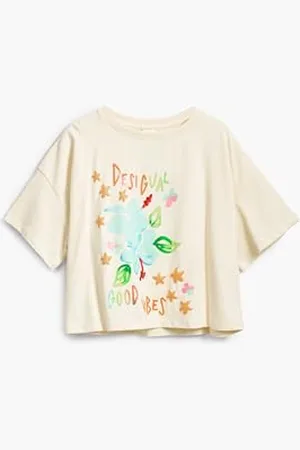 Desigual Mädchen Ts_Stars T-Shirt, , 14 Jahre