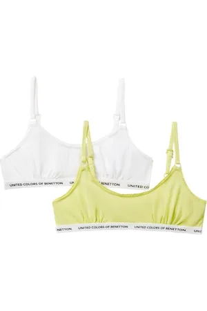 Benetton Mädchen Set 2 Reggiseni 3mc10r1in BH, , 170 cm