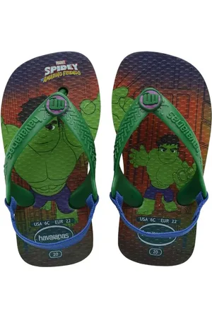 Havaianas Jungen Unisex Kinder Baby Marvel Sandale, Green, 20 EU