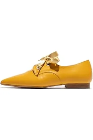 Fly London Damen SEDI267FLY Derby, Yellow, 38 EU