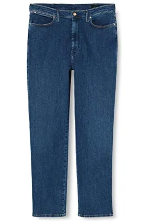 Wrangler Damen Plus Straight Jeans, , 44W / 32L