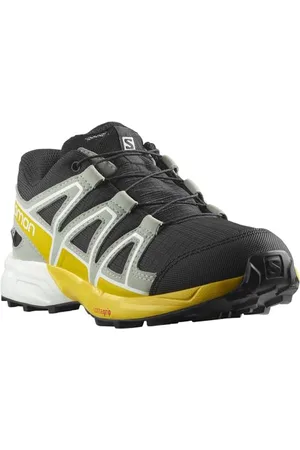 Salomon Speedcross Clima Waterproof Kinder Outdoor-Schuhe, Präzise Passform, Grip, Praktischer Komfort, Black, 32