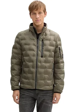TOM TAILOR Hybrid Weste mit abnehmbarer Kapuze, Black, XS
