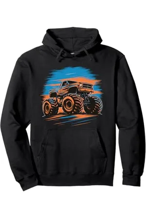 Men , Women Monster Truck for Kids , Boys & Girls Monster Truck für Kleinkinder Jugend & Erwachsene Pullover Hoodie