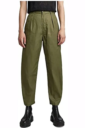 G-Star RAW Damen Pleated High Waist Chinohose, , 25