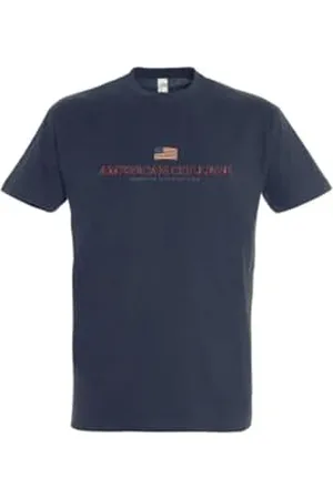 American College Unisex Herren Damen Manner Frauen T-Shirt, , S