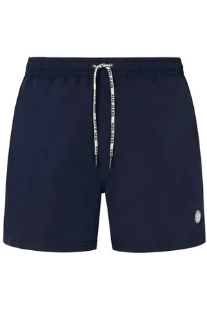 Pepe Jeans Herren Rubber Sh Badeshort, Blau (Navy), L