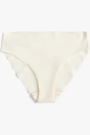 Koton Women Laser Cut Panties Brazilian