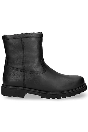 Panama Jack Fedro Herren Warm gefüttert Classics Halbschaft Stiefel & Stiefeletten, (Black), 44 EU