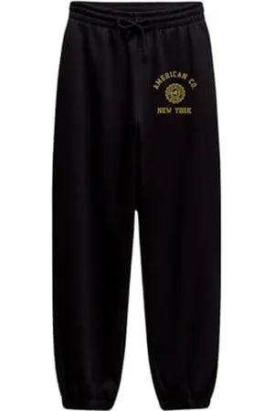American College Unisex Jogging Hosen Bekleidung Männer Herren Frauen Damen Pants, , L
