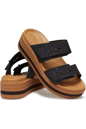 Crocs Damen Brooklyn Woven Buckle Sandal, , 37/38 EU