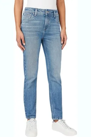 Pepe Jeans Damen High Waist Tapered PL204591 Jeans, , 25W / 30L