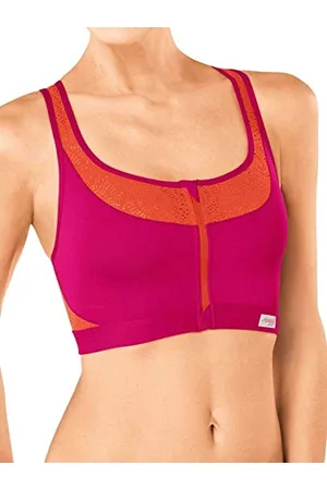 Sloggi Damen Sport-BH Women Move Fly N, Mehrfarbig (Pink-Light Combination M019), Gr. 70E
