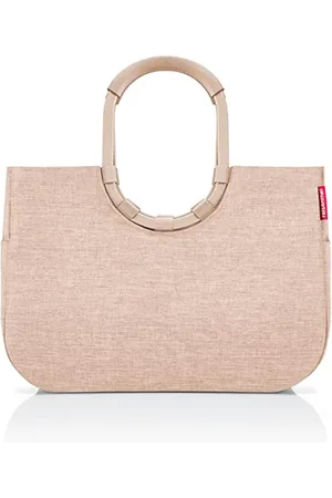 Reisenthel Loopshopper L Stabile Tasche mit praktischen Fächern aus recycelten PET-Flaschen Charmantes und wasserabweisendes Design, Farbe: