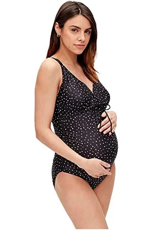 Mama;licious Damen Mlrussel Dot Swimsuit 2f A. Noos, , XS