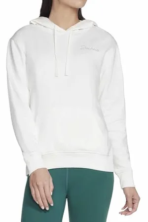 Skechers Damen Signature Pullover Hoodie Hooded Sweatshirt,