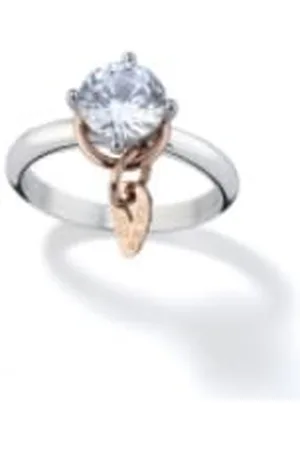 ANJEWELS Anel com Ring aus Kristall und Pendente Lost for You AL.RLFY01-8 Marke, Einheitsgröße, Nicht-Edelmetalle, Kein edelstein