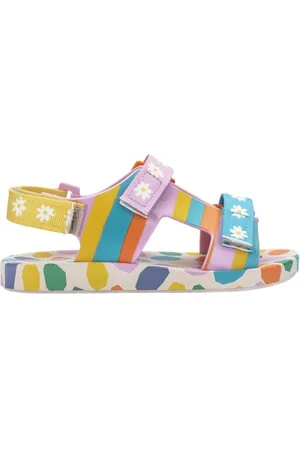 Melissa Mini Pingpong + Fabula Inf Flache Sandale, , 34 EU
