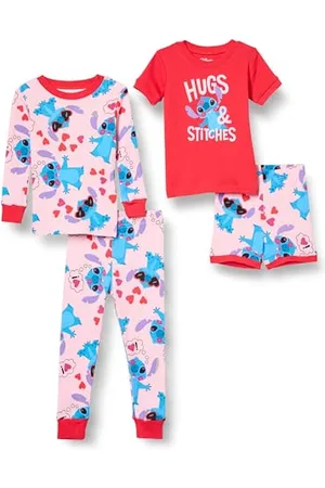 Amazon Disney | Marvel | Star Wars Mädchen Pyjama-Set, 4-Teilig (Zuvor Spotted Zebra), , 3 Jahre