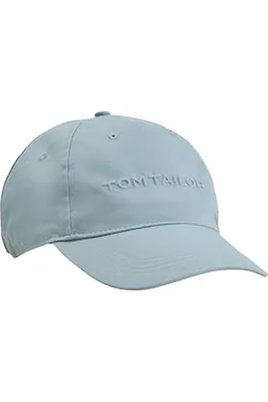 TOM TAILOR Herren 1043558 Kappe mit Logo, 30463-Dusty Mint Blue, Einheitsgröße