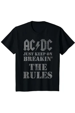 AC/DC Kinder Rock Music Band Just Keep On Breaking The Rules T-Shirt