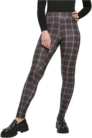 Urban classics Damen Ladies Soft AOP Leggings Yoga Pants, , 4XL