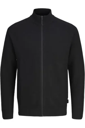 JACK & JONES JACK&JONES Herren JCOTRACK Knit Full Zip Strickjacke, , Medium
