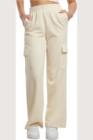 Urban classics Damen TB6857-Ladies Baggy Light Terry Sweat Pants Hose, , XXL