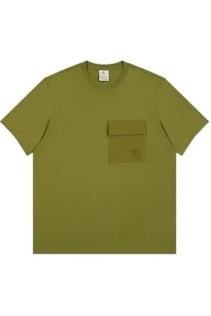 Champion Herren Legacy C-tech (220407) -Pocket Ss Crewneck T-Shirt, , M