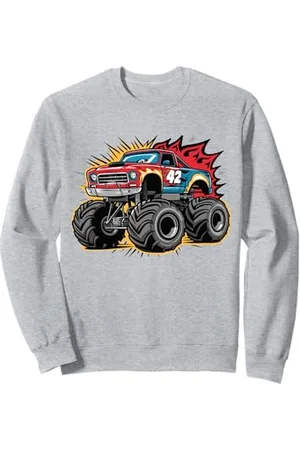 Men , Women Monster Truck for Kids , Boys & Girls Monster Truck für Kleinkinder Jugend & Erwachsene Sweatshirt