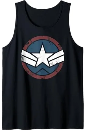 Marvel Captain America Brave New World Comic Logo Tank Top