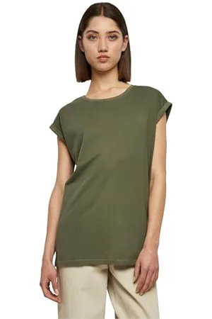 Urban classics Damen Ladies Extended Shoulder Tee T-Shirt, , S